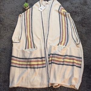 Free People knit cardigan